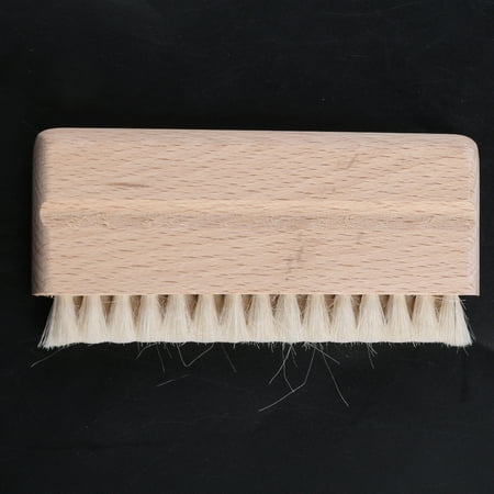 

Wood Handle Brush Dust Removal Brush LP Cleaning Brush Vinyl Record Cleaner