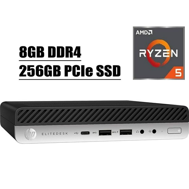 2020 HP EliteDesk 705 G4 Premium Mini Desktop Computer I AMD QuadCore