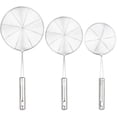 thumbnail image 1 of Stainless Steel Filter Screen Asian Strainer Ladle Stainless Steel Wire Skimmer Spoon with Handle for Kitchen Frying Food, Pasta, 1 of 5