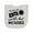 AC-Heather Grey, variant on Inktastic My Grandpa is the World's Best Farmer Tractor Design Newborn Bib