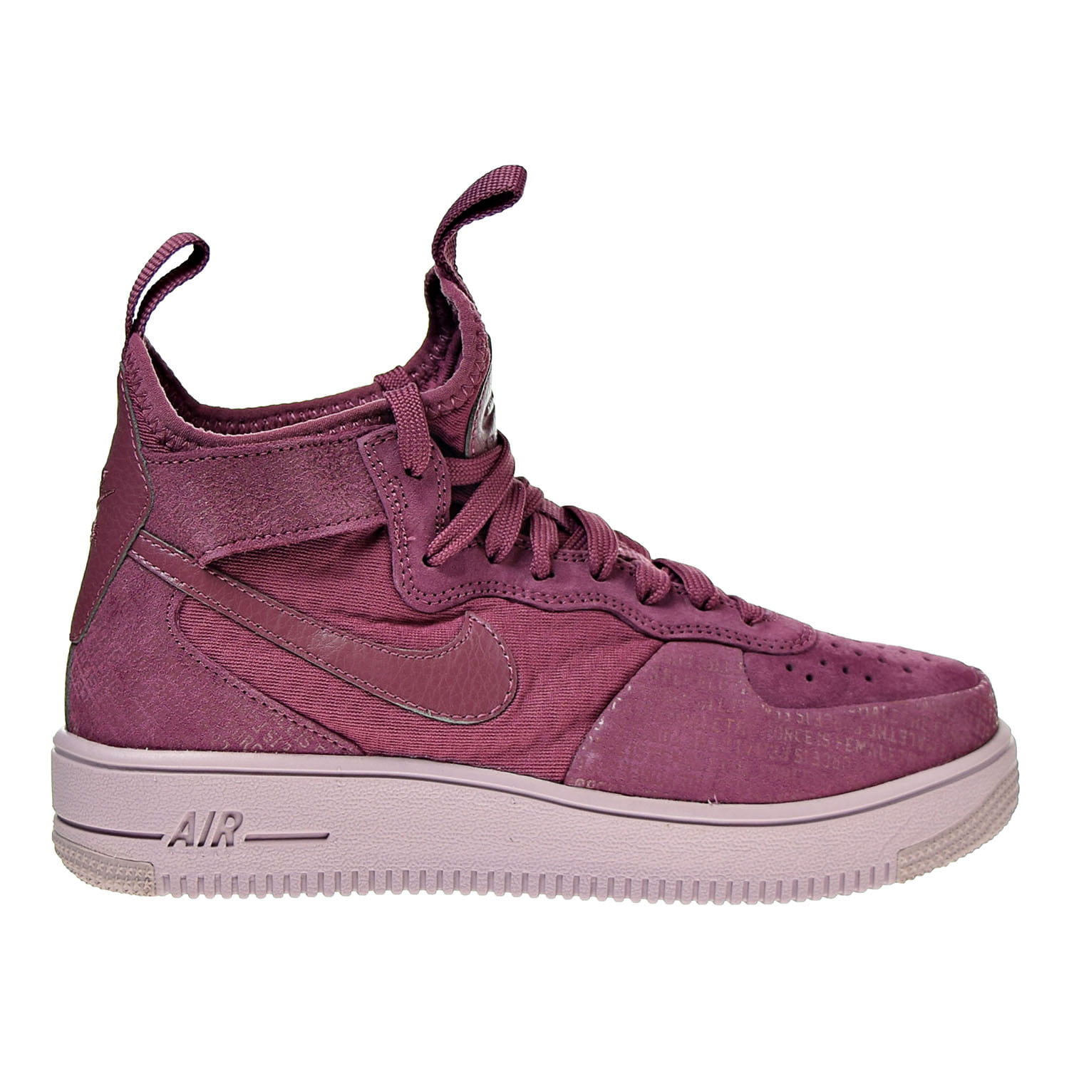women's air force 1 ultraforce leather mid top sneakers