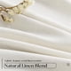 thumbnail image 5 of Cortinas de lino opacas TWODRAPES, 229 x 228 cm, color crema, 2 paneles, 5 of 9