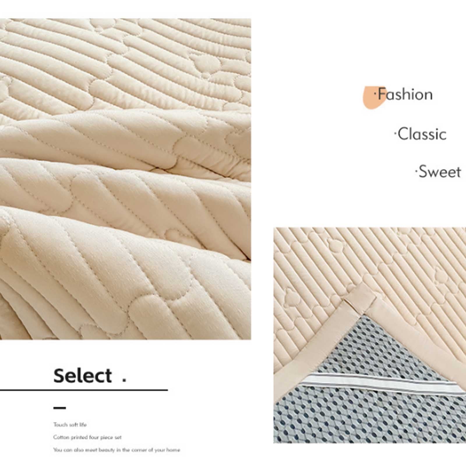 Vfedsrsge Twin XL Dorm Mattress for Stu-dents - Soft Foldable Polyester with Water-Washable Brushed Fabric, Breathable