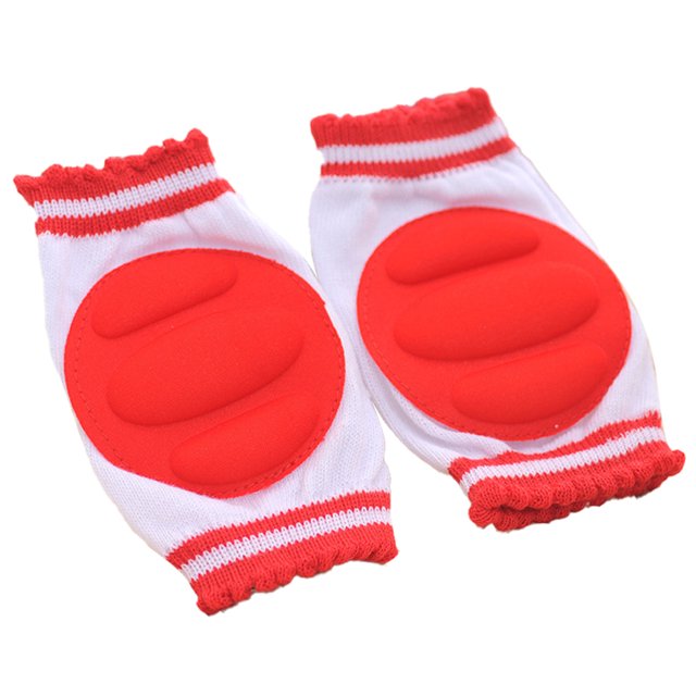 Rodilleras antideslizantes para bebés, rodilleras transpirables para gatear para protección del bebé
