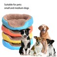 thumbnail image 4 of Pet Cat Dog Bed Round Autumn Winter Warm Small Medium-Sized Candy Color Nest, 4 of 8