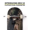 thumbnail image 2 of FlatFace Roues à Roulement pour Fingerboard Dual Durometer V2, Forme G4, Roulement Fluide, Bleuet Édition Limitée, Ensemble de 4, 2 of 5
