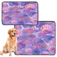 thumbnail image 2 of RMDQTR 3Pack Set of Small Pet Potty Pads Reusable Ultra-Absorbent Pet Training Pads Leak-Proof Pet Pads Elegant Watercolor Flamingos, 2 of 7