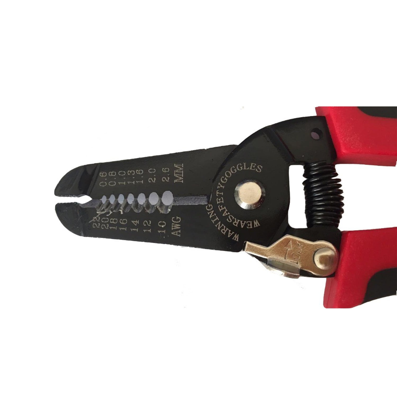 Multi Tool 0.6-2.6mm² 22-10 AWG Wire Stripper Cutter Multifunctional Pliers Cable Stripping Cutter Tool ,Built to Last
