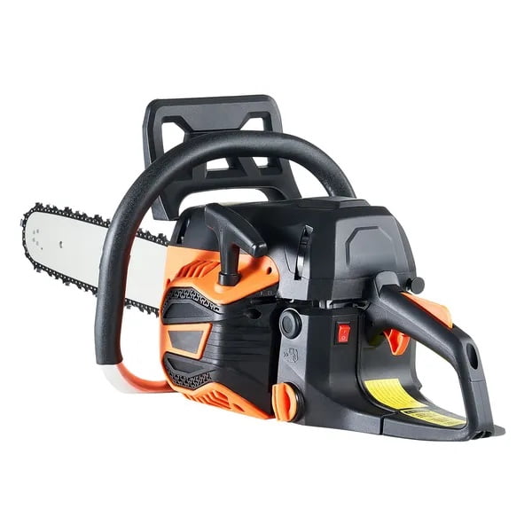 62 cc Gas Chainsaw, 20 inch Gas Powered Chainsaw, 3.8 HP Power Chain Saw with Non-Slip Handle, Gas-Powered Chainsaws with Dual Fuel Tanks, For Wood Cutting, Tree Trimming, and Land Clearing