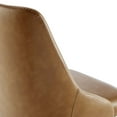 thumbnail image 6 of Modway Designate Faux Leather Upholstered Office Swivel Chair in Black and Tan, 6 of 8