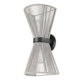 thumbnail image 4 of Golden Lighting Avon 2-light Wall Sconce in Matte Black, 4 of 5