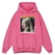 thumbnail image 4 of Sudadera con capucha retro desgastada con diseño creativo y divertido de chica con pendientes de perlas para hombre, estilo hip hop, otoño, 100 % algodón, a la moda, 4 of 5