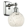 thumbnail image 6 of Innovations Lighting - White Mouchette - 1 Light Wall Sconce In Modern Style-9, 6 of 7