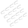 thumbnail image 3 of 100 Pcs Crochet de Rideau en Acier Inoxydable en Forme de S Accessoire Auxiliaire de Rideau, 3 of 6