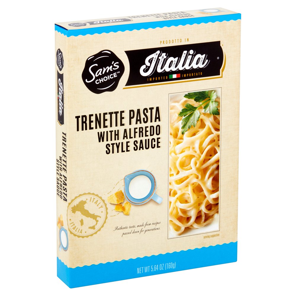 Sam's Choice Italia Pasta with Alfredo Style Sauce, 5.64 oz