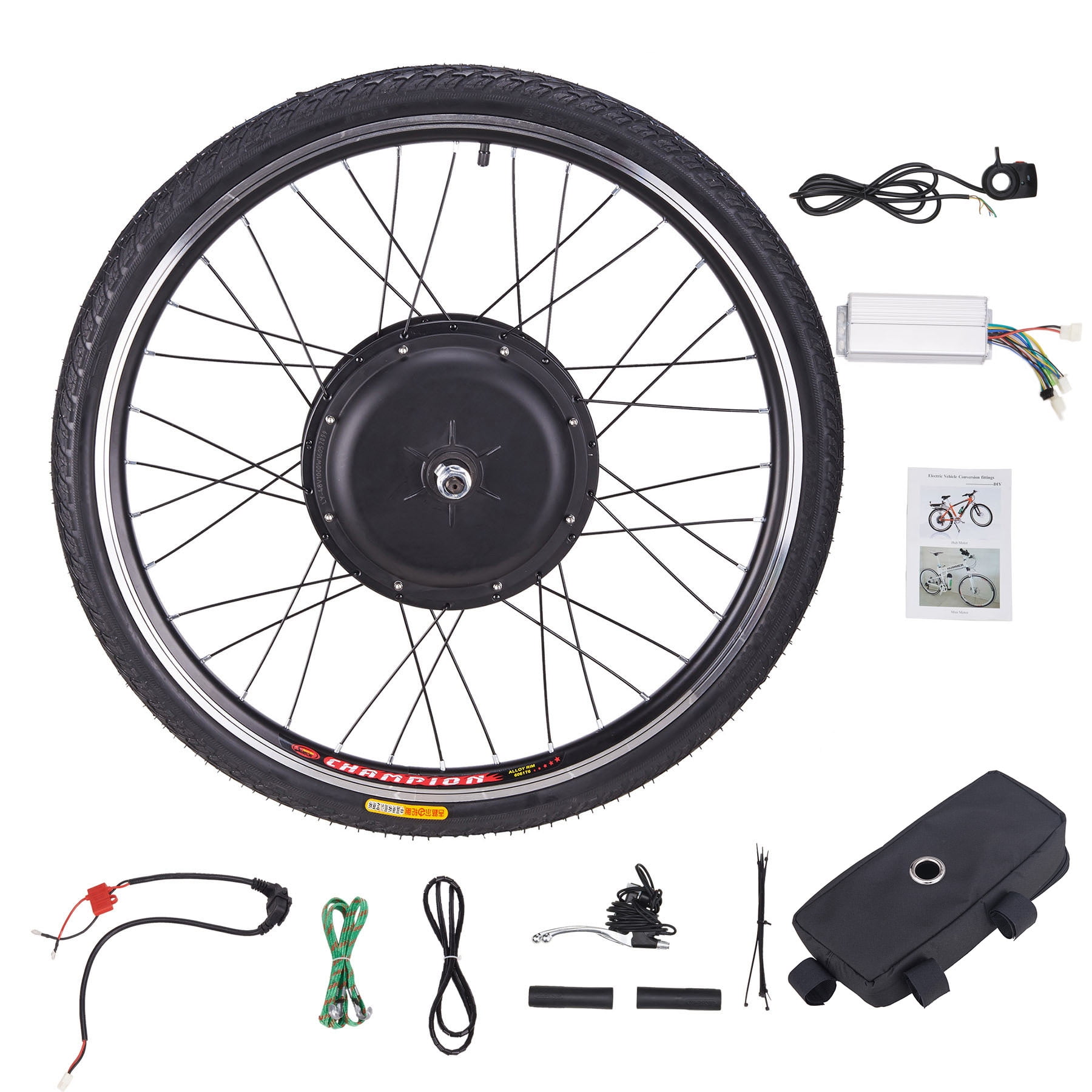 250W Bicyclette Électrique Moteur Kit Conversion Cyclisme Vélo Moyeu Arrière 26" 250W Bicyclette Électrique Moteur Kit Conversion Cyclisme Vélo Moyeu Arrière 26"