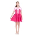 thumbnail image 3 of Girls Disney Princess Sleeping Beauty Aurora Cosplay Short Sleeve Sweater Dress, Sizes 4-12, 3 of 10