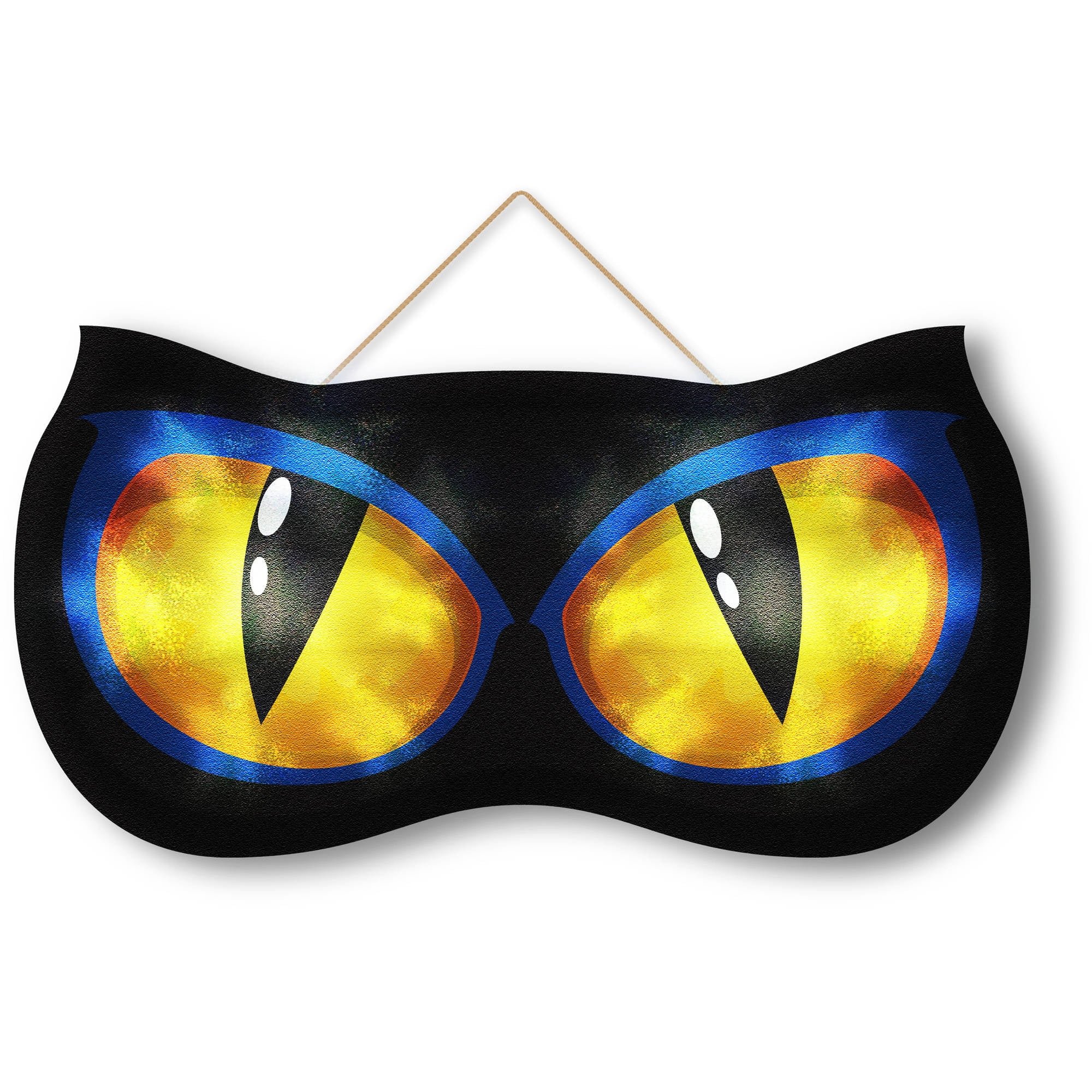 Animated Lighted Eyes, Cat Halloween Decoration