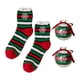 thumbnail image 1 of Xihbxyly Calcetines Navideños de Coral Polar, Suaves y Cálidos para El Invierno, con Efecto Térmico Engrosado, Cómodos para Días Fríos, Set de Regalo de 2 Pares, Talla Única, Ideales para Regalos de, 1 of 2