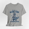 thumbnail image 4 of Unisex Guarding My Time Alone Samuari Raccoon Lover Cotton Shirt, 4 of 12