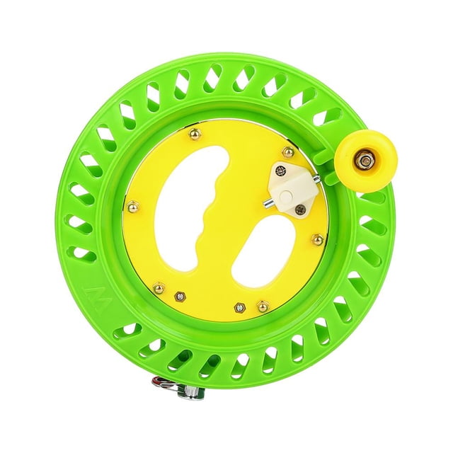 Qiilu Kite Reel, Line Winding Reel,22cm Durable Plastic Fishing Kite Line Spool Reel Wheel Holder Winding Tool Accessory