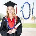 thumbnail image 1 of Feltree Graduation Ribbon Leis Braid Color Congrats Graduates Leis Necklace and Braid Bracelets for Graduation Party, 1 of 8