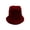 Wine, variant on ZNQHFRE Women Warm Plush Bucket Fisherman Hat, Fashion Cloche Cap For Autumn Winter Daily Wear