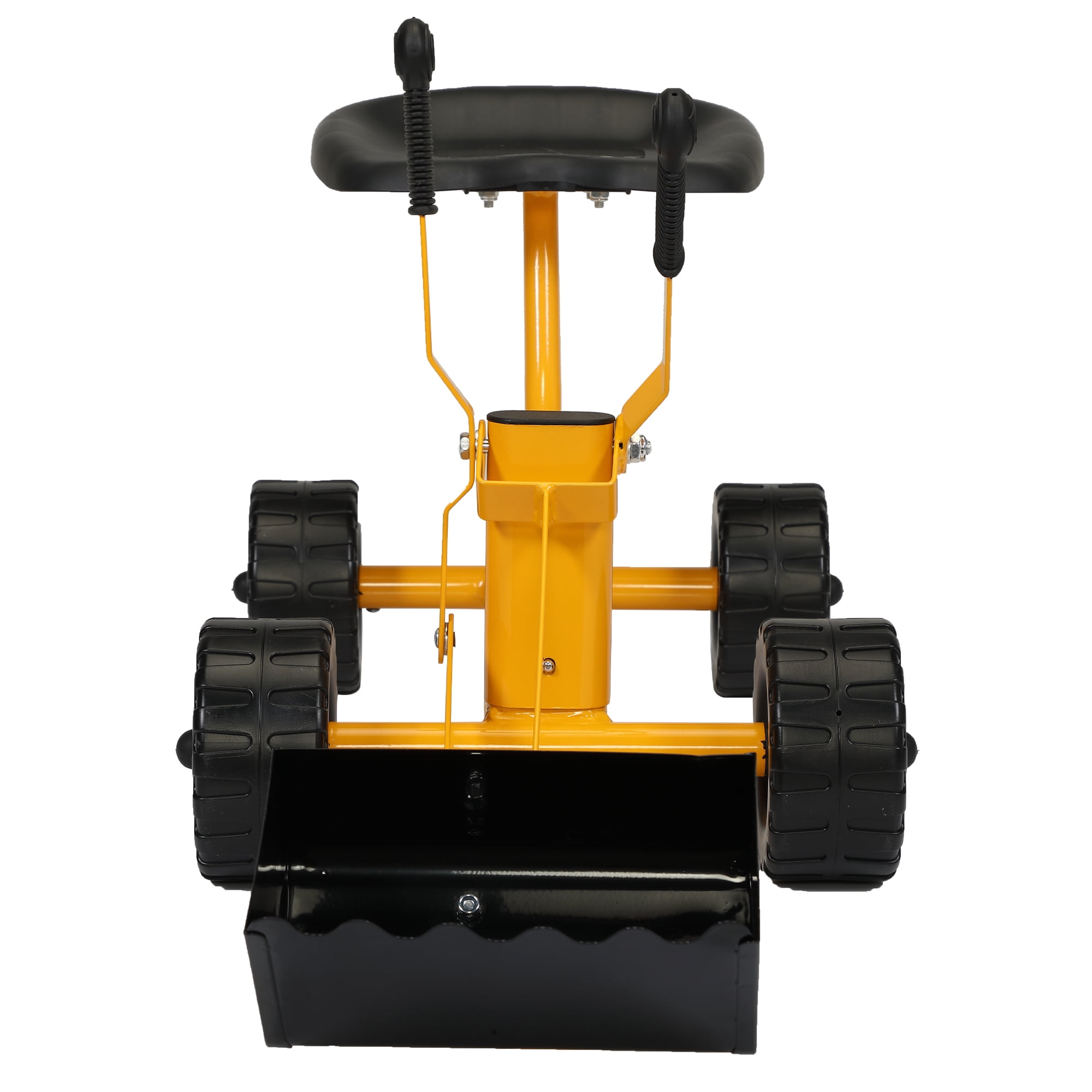 Kepooman Kids Ride on Excavator with 4 Wheels, Child' s Sandbox Excavator Toy for Sand, Dirt and Snow, Outdoor Play, Yellow Kepooman Kids Ride on Excavator with 4 Wheels, Child' s Sandbox Excavator Toy for Sand, Dirt and Snow, Outdoor Play, Yellow