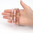 thumbnail image 4 of Bohemian Beaded Stretch Bracelet Set, Boho Crystal Jewelry Mothers Birthday Gifts for Women Mom Grandma Girls, 4 of 8