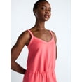 thumbnail image 3 of Scoop Women's and Women's Plus Scubaknit Tank Jumpsuit, Sizes XS-4X, 3 of 4