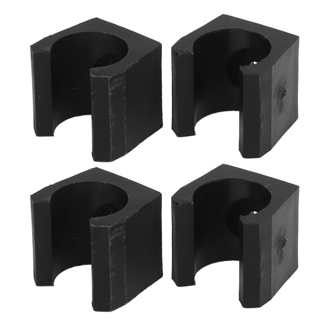 Soporte para palo de billar Jadeshay 20 Clips de Plástico Negro