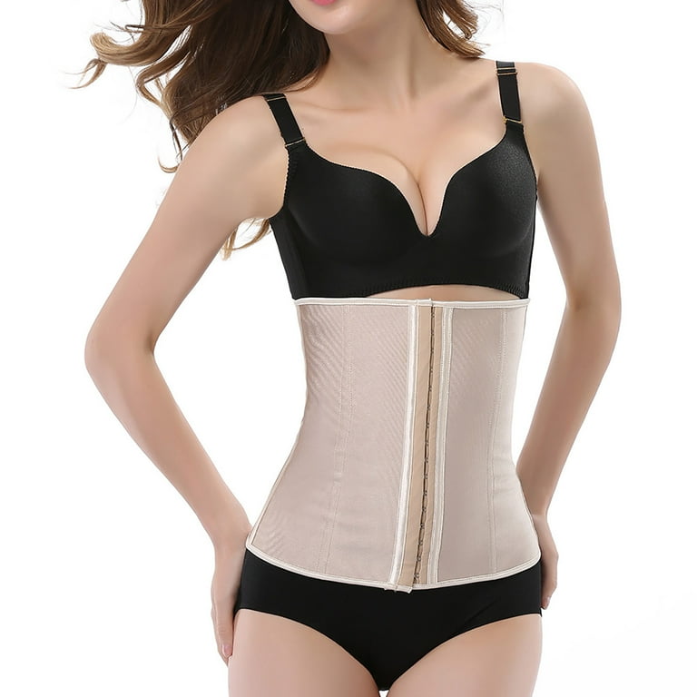 Women s Waist Trainer Underbust Corsets Boned Cincher Sport Girdle
