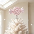 thumbnail image 4 of Beautynvta Christmas Candy Tree Topper, Plastic Lollipop with Spiral Base, Christmas Tree Topper for Party Decor, 4 of 6