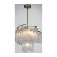 thumbnail image 4 of Maxim 39575WFLGS 25 in. Victoria 7 Light Golden Silver Single Pendant Ceiling Light, 4 of 8