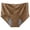 Coffee, variant on High-Waisted Leak-Proof Menstrual Underwear for Women, Plus Size Period Panties with Triple-Layer Protection, Breathable Cotton Hygiene Briefs for Heavy Flow Red L