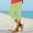 Green, variant on Women's Capris Pants Elastic Waist Summer Solid Casual Cropped Pants