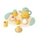 thumbnail image 4 of Juego de fiesta de té de madera, decoración en miniatura, juego de simulación, juego de té de , juego de té en miniatura, pastel, juguetes, 4 of 9