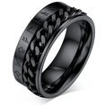 thumbnail image 1 of FaithHeart Nordic Viking Spinner Runes Ring Men Punk Cuban Link Rotatable Stainless Band Ring, 1 of 8