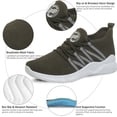 thumbnail image 3 of CHICVOMEY Breathable Mesh Sneakers for Women Running Shoes with Non-Slip Sole Comfortable Walking Shoes Sneakers for Work Casual Tennis Workout, 3 of 9