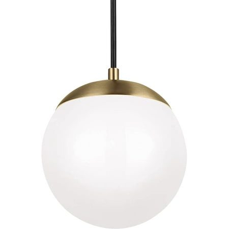 

DTLYH Lighting 602293S-848 Leo - Hanging Globe Large LED - Light Pendant Hanging Modern Fixture Satin Brass