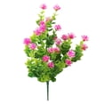 thumbnail image 2 of Maintenance Free Artificial Outdoor Flower Shrubs For Garden Porch Or Patio, No Water Or Trimming Required, Realistic Lifelike Plastic Green Grass Display, Easy Install Decorative Accent, 2 of 9