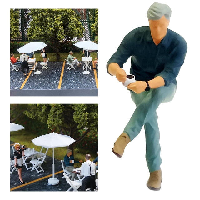 Figuras de Personas 1:64 Perfecl Camisa azul 1:64