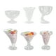 thumbnail image 2 of Vaso de helado de verano, cuencos de postre gruesos transparentes para helado, pudín de frutas, batidos, aperitivos reutilizables, recipiente para condimentos para fiestas en casa., 2 of 8