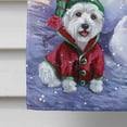 thumbnail image 4 of Westie Holiay Snowballs Flag Canvas House Size, 4 of 4