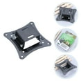 thumbnail image 4 of WHAMVOX 1pc Wall Mount Rack TV Bracket TV Wall Bracket TV Fixed Rack for Home (Black), 4 of 8