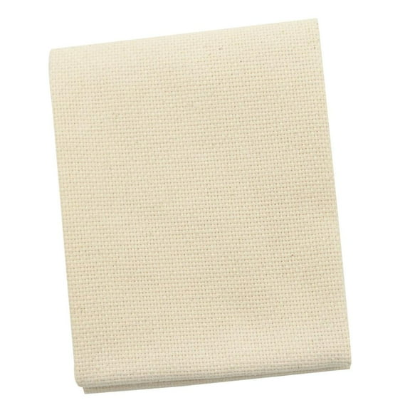 Yunhgft 100% Cotton Monk's Cloth Blank Reserve Aida Cloth for Rug Hooking Cross Stitch
