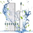 thumbnail image 2 of XMMSWDLA Electric Toothbrush Clean, Rechargeable Electric Tooth Brush with Pressure Sensor, Sonic Electronic Toothbrush, Travel Case, 2 of 8
