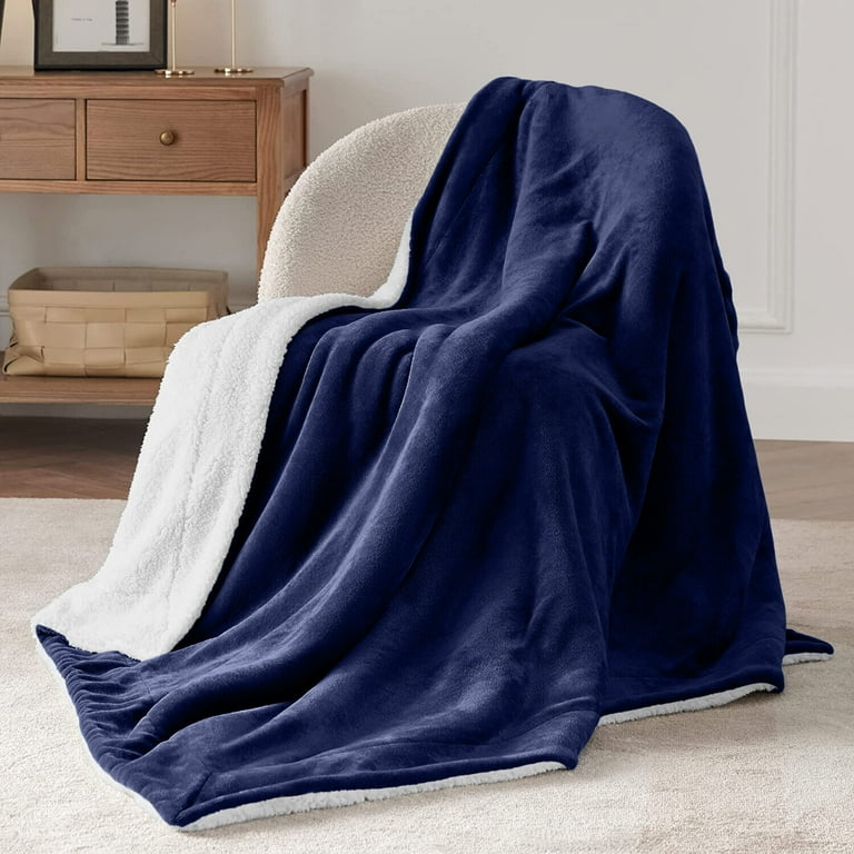Fleece Twin Blanket 60 x 80 Super Soft 400 Gsm Reversible Sofa Bed