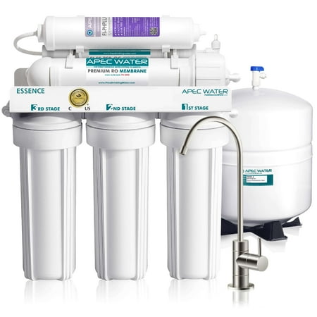 APEC Top Tier Alkaline Mineral Ph+ Ultra Safe Reverse Osmosis Drinking Water Filter System (ESSENCE ROES-PH75)