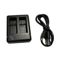 thumbnail image 6 of Dual Port USB Battery Charger Charging Hub with Cable for Gopro Hero 9 Black Camera, 6 of 7